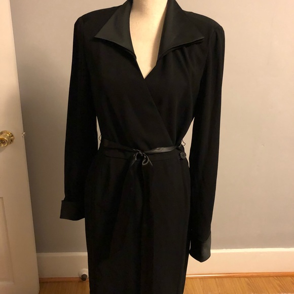 anne klein tuxedo dress